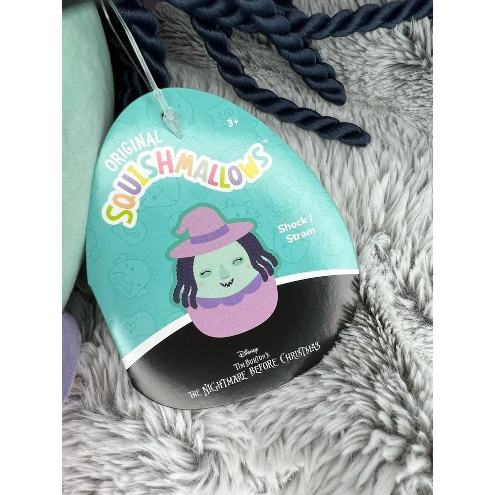 Disney Squishmallows Nightmare‎ Before Christmas Shock Plush 10